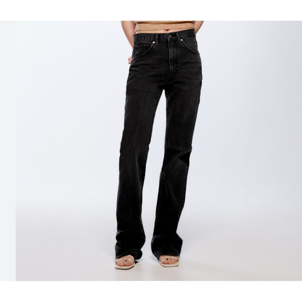 NWT Zara The Mia Pant in Black 8